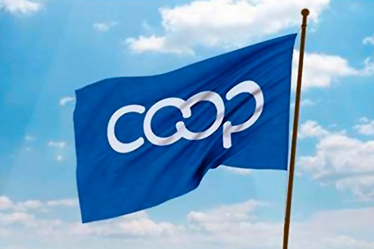 Bandera del cooperativismo